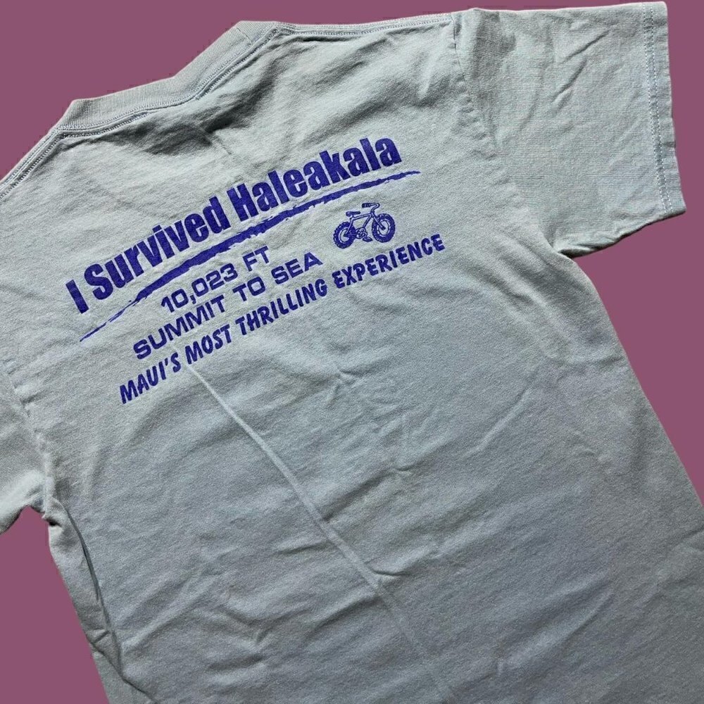 Vintage Maui mountain bike t shirt